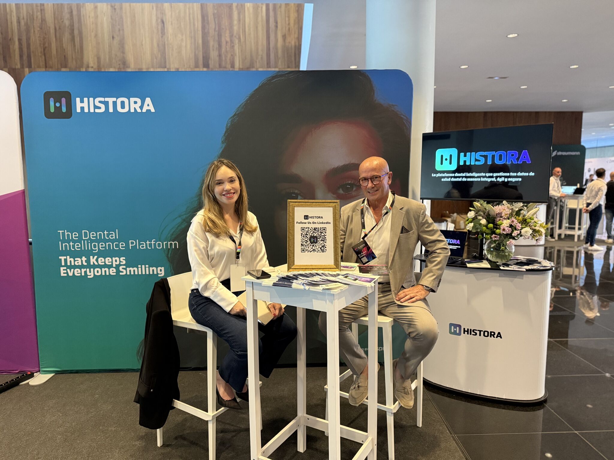 Cofounders Pedro & Elena at Knotgroup Legacy Congress in Alicante, Spain 2025